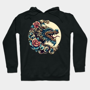 Mystic Dragon Bloom Hoodie